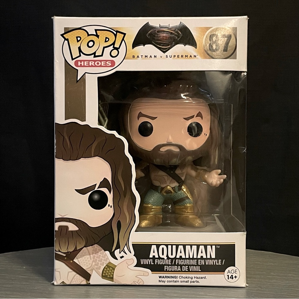 Aquaman 87 Funko pop NIB
